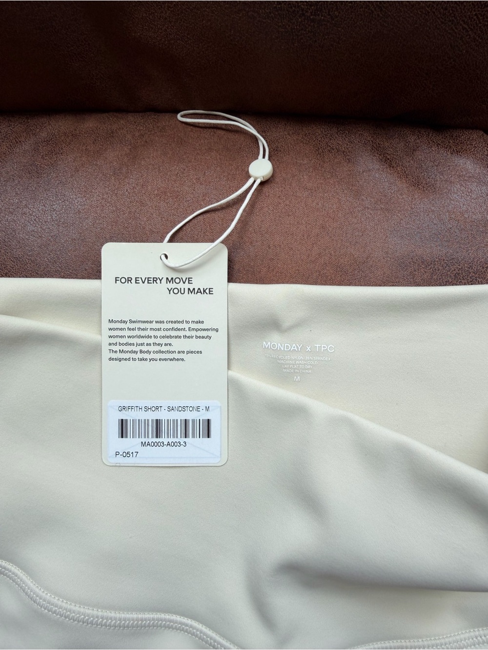 Monday x TPC Sandstone Griffith Short